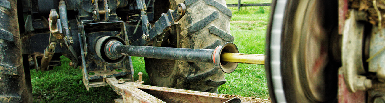 Using ag equipment power take-off safely